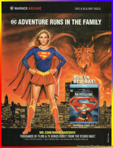 SUPERGIRL- Magazine Warner Archive ad. July 24, 2018.