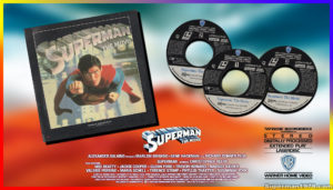 SUPERMAN THE MOVIE- Widescreen theatrical version laserdisc. August 8, 1990.