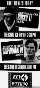 SUPERMAN IV- WTTK ad. May 10, 1992.