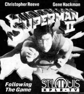 SUPERMAN II- KPLR ad. July 14, 1991.